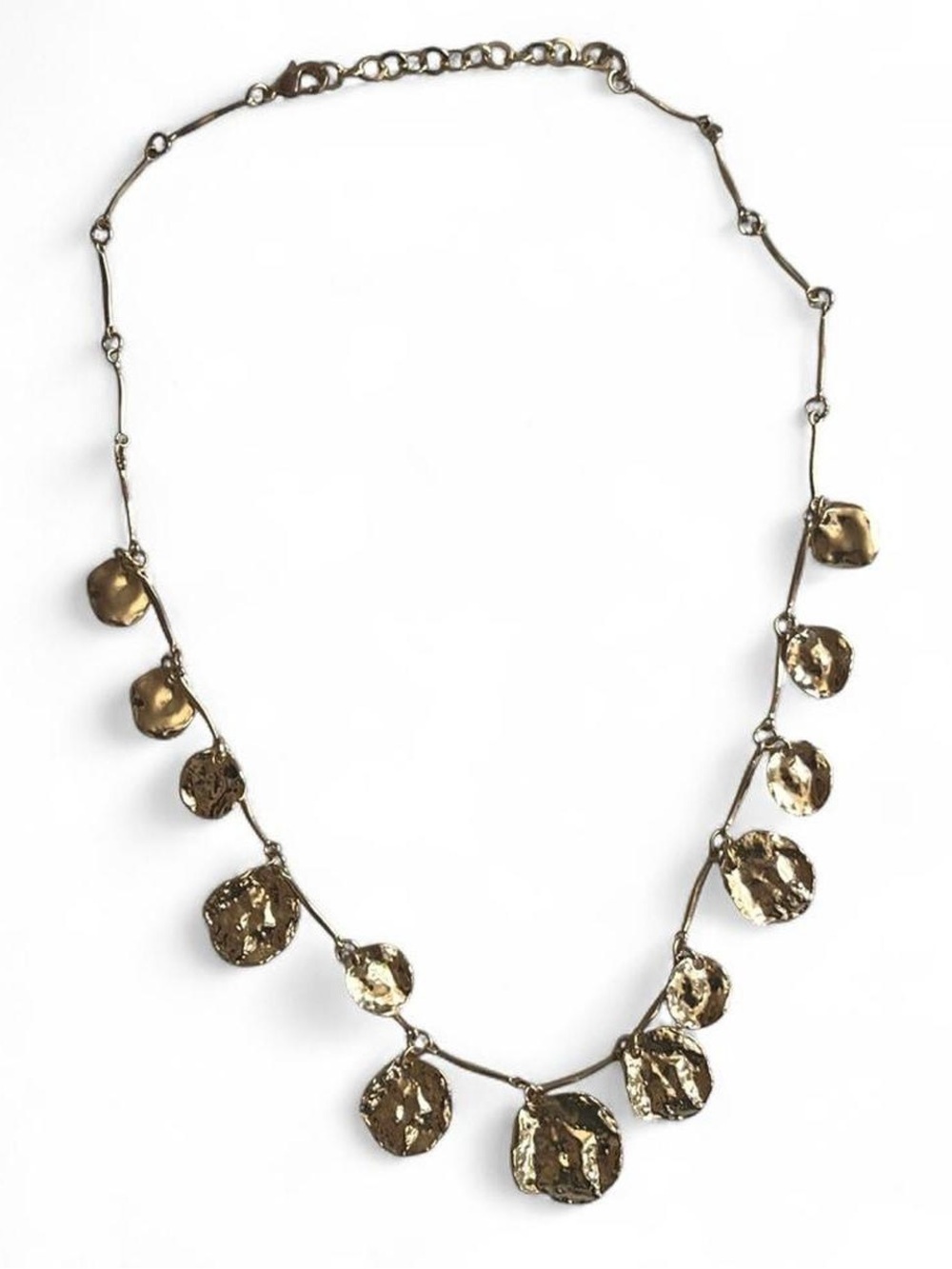 Two Gold Statement Necklaces - Picture 4 of 5